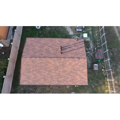 Цюрих Кофе 3,1мм, 3,1м2 гибкая черепица  Деке Premium