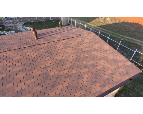 Цюрих Кофе 3,1мм, 3,1м2 гибкая черепица  Деке Premium