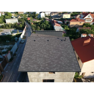 Цюрих Фладен 3,1мм, 3,1м2 гибкая черепица  Деке Premium