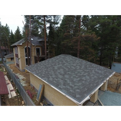 Цюрих Фладен 3,1мм, 3,1м2 гибкая черепица  Деке Premium