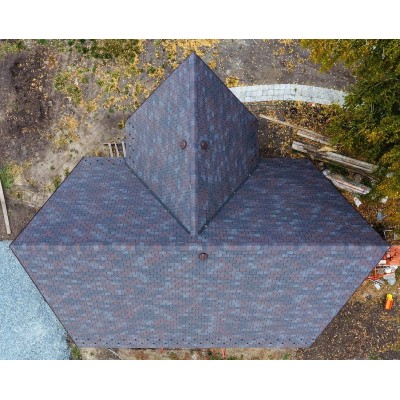 Цюрих Изюм 3,1мм, 3,1м2 гибкая черепица  Деке Premium