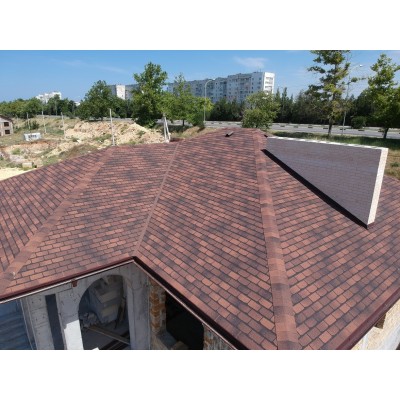 Женева Кофе 3,1мм, 3,1м2 гибкая черепица  Деке Премиум 