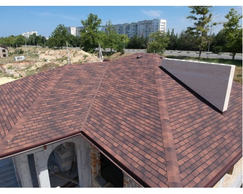 Женева Кофе 3,1мм, 3,1м2 гибкая черепица  Деке Премиум 