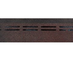 Коньково-карнизная черепица  Евразия Красный Деке