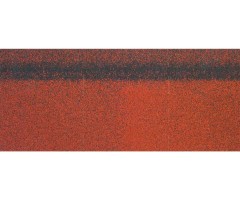 Коньково-карнизная черепица Красный микс  5м2  ТН ШИНГЛАС