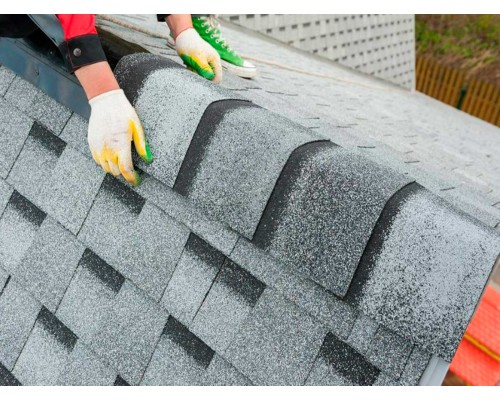 Коньково-карнизная черепица  Евразия Зеленый Деке