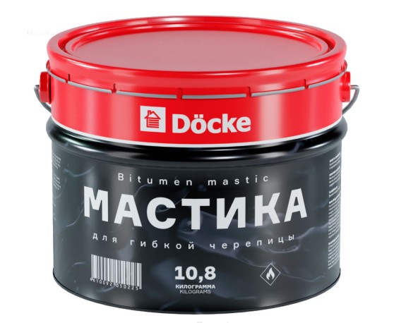 Мастика для гибкой черепицы 10л Деке Мастики