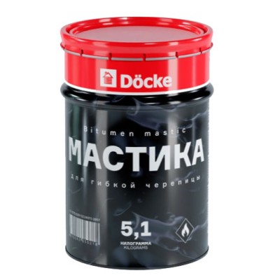 Мастика для гибкой черепицы 5л Деке