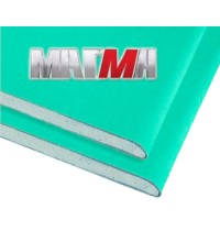 Гипсокартон 12,5мм ВЛАГОСТОЙКИЙ (ГКЛВ)  1,2*2,5м, МАГМА