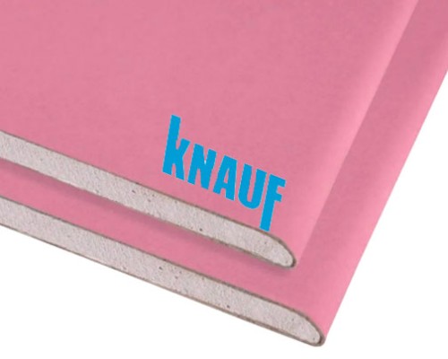 Гипсокартон 12,5мм ОГНЕСТОЙКИЙ (ГКЛО)  1,2*2,5м, КНАУФ