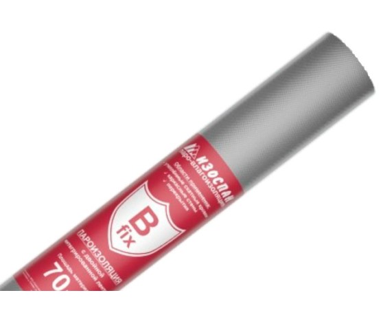 Изоспан B Fix 70м2 пленка пароизоляц.с двойной интегр. лентой  ПароГидроизоляция