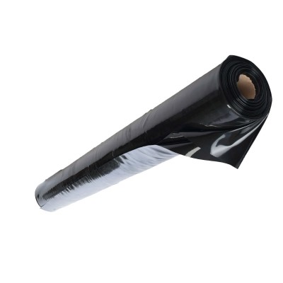 Купить ПВД 100 мкм 75м2 черная пленка полиэтиленовая