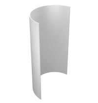 ПВХ металл серый 1*2м