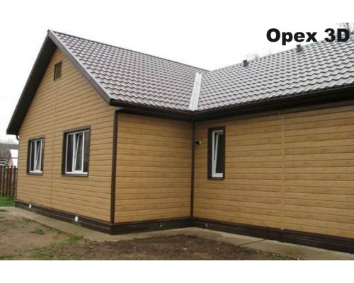 Евробрус,  0,45мм, PRINTECH, м2 металлический сайдинг