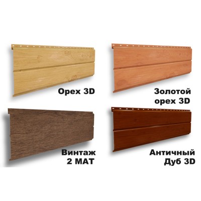 Евробрус,  0,45мм, PRINTECH, м2 металлический сайдинг