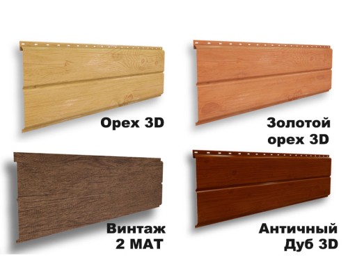 Евробрус,  0,45мм, PRINTECH, м2 металлический сайдинг