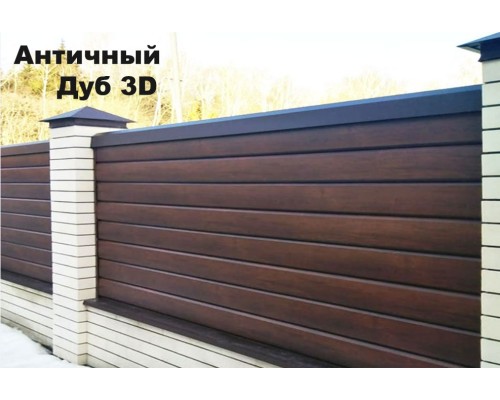 Евробрус,  0,45мм, PRINTECH, м2 металлический сайдинг