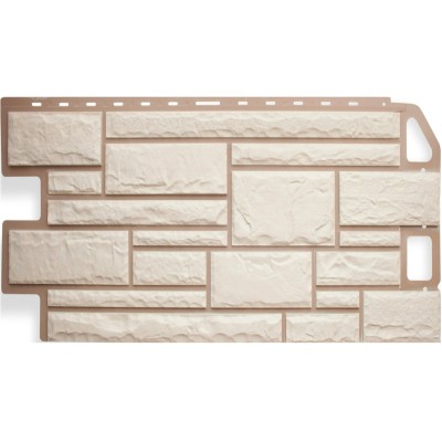 Купить Камень Белый 0,46м2 Альта-Профиль фасадная панель