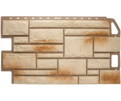 Камень Ракушечник 0,46м2 Альта-Профиль фасадная панель