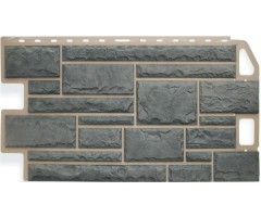 Камень Серый 0,46м2 Альта-Профиль фасадная панель