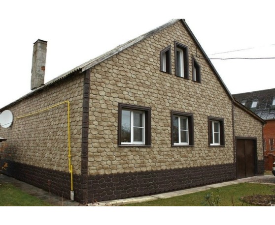 Бутовый камень Греческий 0,45м2 Альта-Профиль Под камень-1