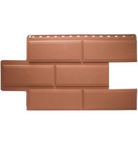 Венеция ЭКО Терракотовый  0,44м2  Альта-Профиль фасадная панель