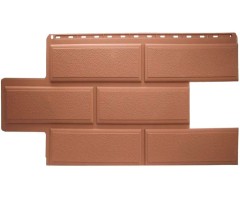 Венеция ЭКО Терракотовый  0,44м2  Альта-Профиль фасадная панель