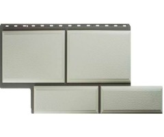 Камень Флорентийский Белый 0,42м2 Альта-Профиль фасадная панель