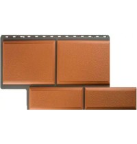 Камень Флорентийский Персиковый 0,42м2 Альта-Профиль фасадная панель