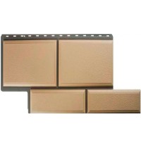 Камень Флорентийский Слоновая кость 0,42м2 Альта-Профиль фасадная панель