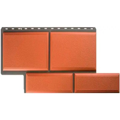 Купить Камень Флорентийский Терракотовый 0,42м2 Альта-Профиль фасадная панель