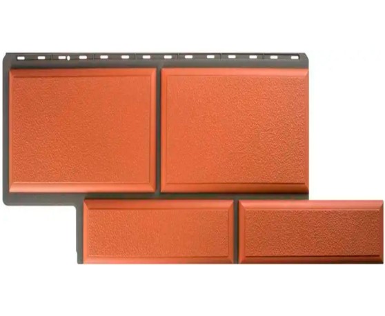 Камень Флорентийский Терракотовый 0,42м2 Альта-Профиль Под камень