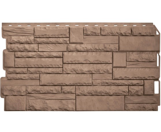 Камень Скалистый ЭКО Бежевый 0,47м2 Альта-Профиль Под камень