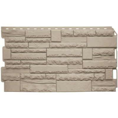 Купить Камень Скалистый ЭКО Кремовый 0,47м2 Альта-Профиль фасадная панель