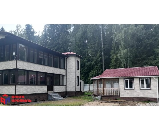 Камень Скалистый ЭКО коричневый 0,47м2 Альта-Профиль Под камень-1