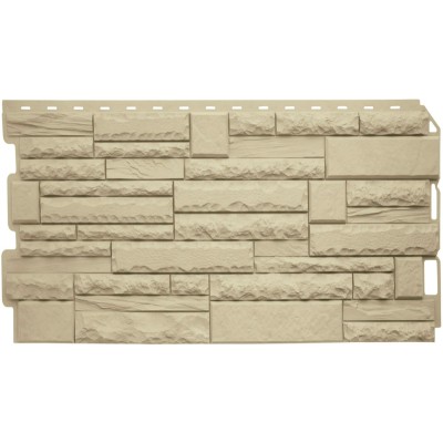 Купить Камень Скалистый ЭКО Песчаный 0,47м2 Альта-Профиль фасадная панель