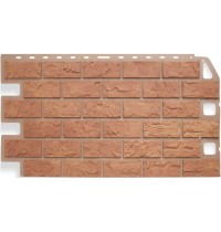Кирпич Бежевый 0,46м2 Альта-Профиль фасадная панель