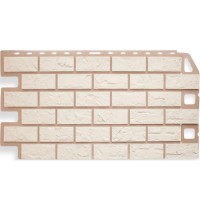 Кирпич Белый 0,46м2 Альта-Профиль фасадная панель