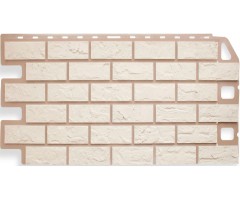 Кирпич Белый 0,46м2 Альта-Профиль фасадная панель