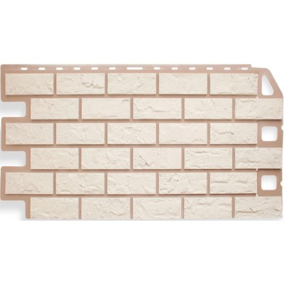 Купить Кирпич Белый 0,46м2 Альта-Профиль фасадная панель