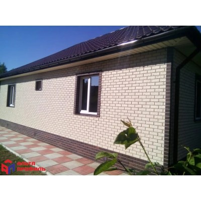 Купить Кирпич Белый 0,46м2 Альта-Профиль фасадная панель