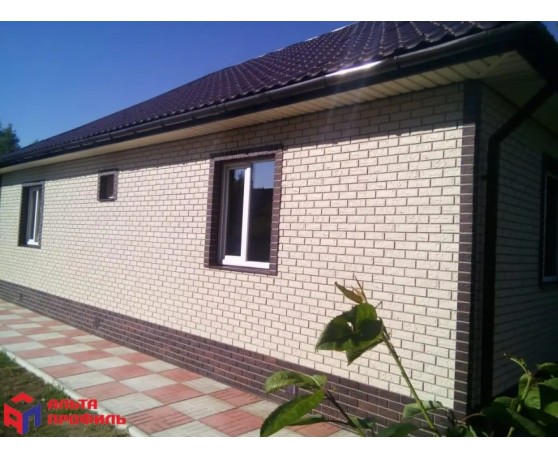 Кирпич Белый 0,46м2 Альта-Профиль Под кирпич-1