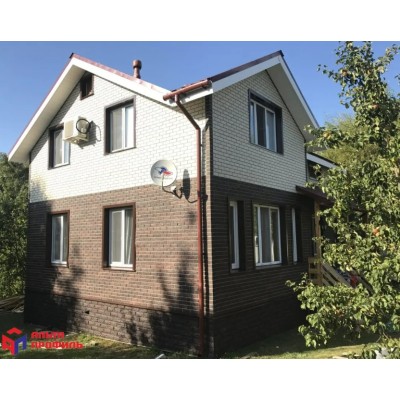Купить Кирпич Белый 0,46м2 Альта-Профиль фасадная панель