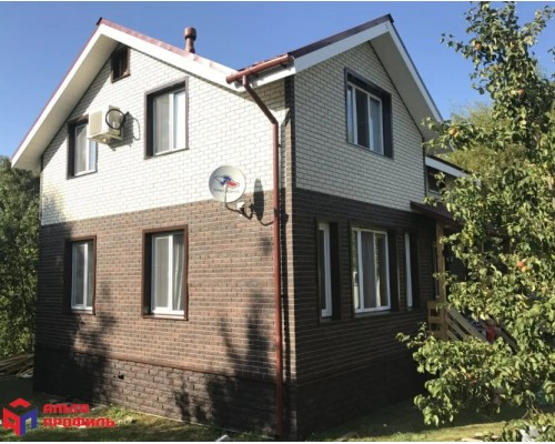 Купить Кирпич Белый 0,46м2 Альта-Профиль фасадная панель