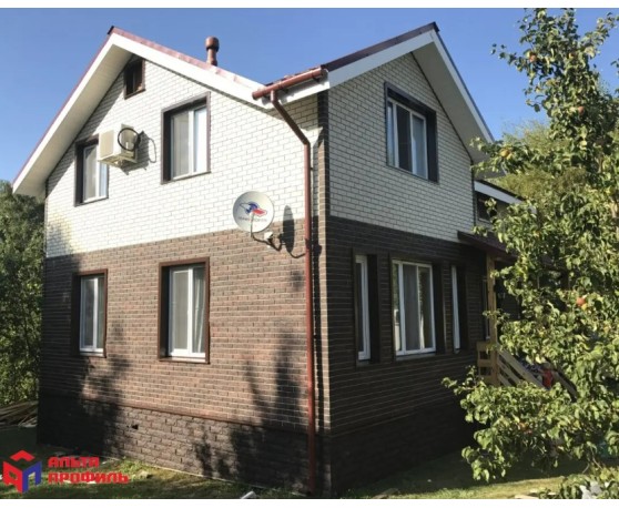 Кирпич Белый 0,46м2 Альта-Профиль Под кирпич-3