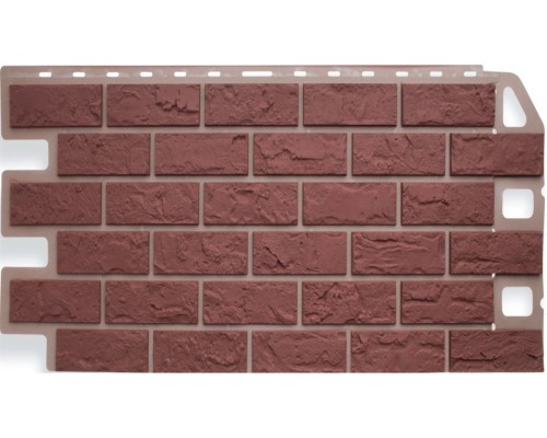 Купить Кирпич Красный 0,46м2 Альта-Профиль фасадная панель