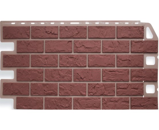 Кирпич Красный 0,46м2 Альта-Профиль Под кирпич