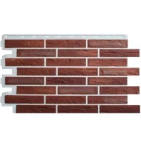 Кирпич рижский 01 коричневый  0,4м2 Альта-Профиль фасадная панель