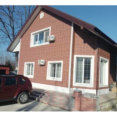 Купить Кирпич рижский 01 коричневый  0,4м2 Альта-Профиль фасадная панель