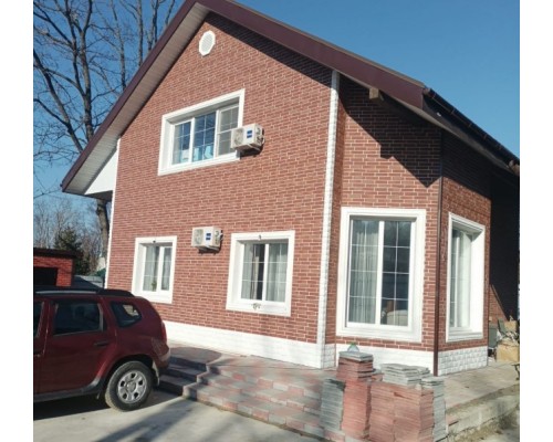 Купить Кирпич рижский 01 коричневый  0,4м2 Альта-Профиль фасадная панель